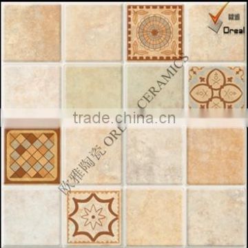 Minqing cheap inkjet printing floor tiles 300x300mm