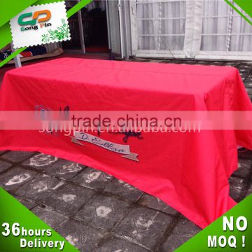 custom cheap wholesale polyester tablecloth