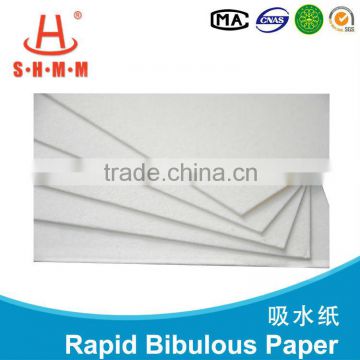 absorbent paper for rapid test