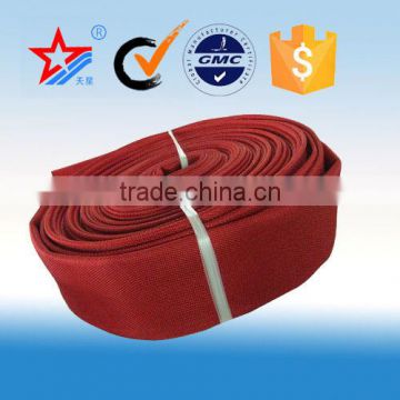2016 New Rubber lined fire canvas hose,Rubber Fire Hose for fire-fighting equipment 40MM