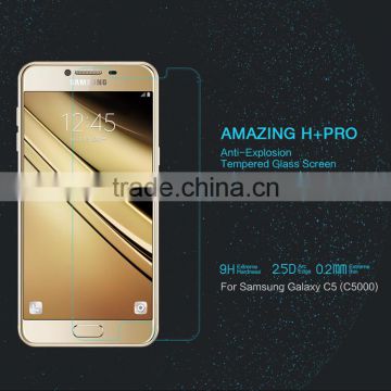 2016 Newest ORIGINAL NILLKIN Amazing H+ PRO Anti-Explosion TEMPERED GLASS FOR Samsung Galaxy C5(C5000) 0.2MM 9H 2.5D