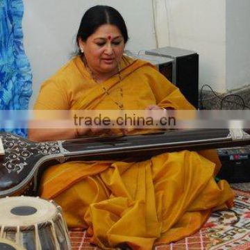 MALE TANPURA Tambura WITH FIBER BOX Indian Musical Instrument Rajasthan India