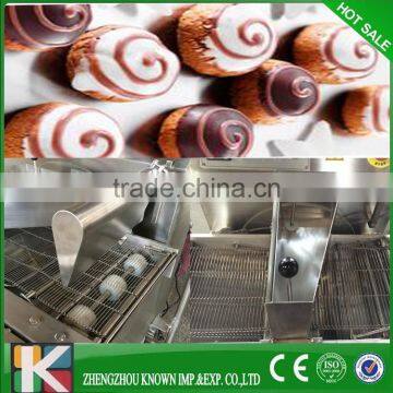 chocolate enrober for sale/small chocolate coating machine/chocolate enrobing machine