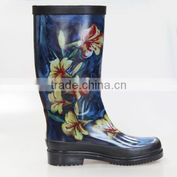 Ladies Rain Boots Custom Printing