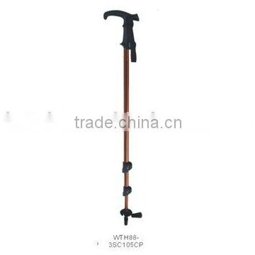 Clamp Mechanism Walking Pole,Trekking Pole,Telescopic walking pole,clamp locking system walking stick