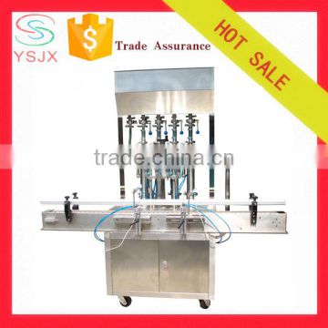 Automatic 6 heads paste filling packing line for sesame paste / curry paste
