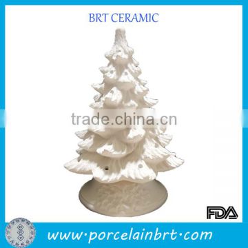 Christmas tree bisque ceramics for paint
