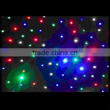 RGB 3in1 full color led star cloth for ceilings and wall lighting