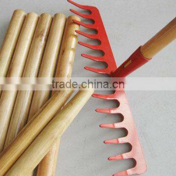 Low Price 1.9cm~3.6cm China Eucalyptus Varnished Rake Stick