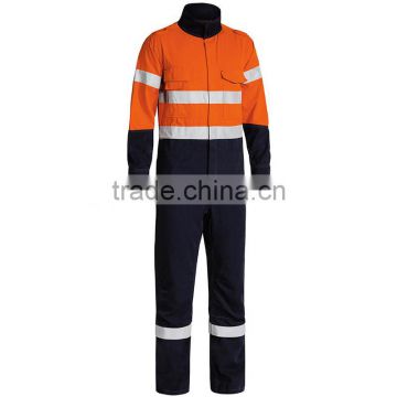 Made China Custom Wholesale Bulk Workwear Uniforms Plus Taped Lightweight FR Non Vented Coverall Uniforms