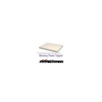 Comfortable memory foam topper