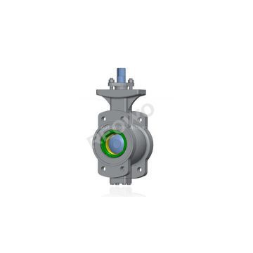 The 50P00 Series eccentric rotary regulating ball valve