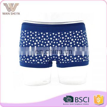 Star pattern tight mature quick dry hot sale wholesale women hip up panty