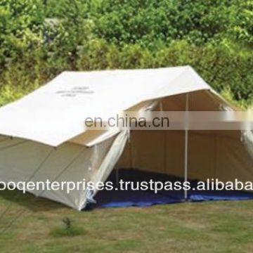 Double fly single fold tent