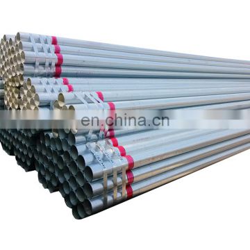 ASTM A53 schedule 80 hot dip galvanized steel pipe
