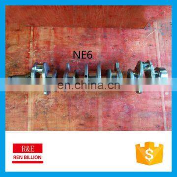 for nissan ne6 engine crankshaft NE6 crank shaft for Nissan excavator