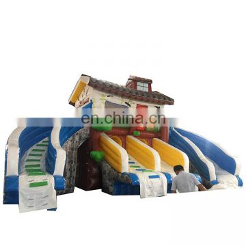 Outdoor Inflatable Giant Water Park Slide Commercial Inflatable Water Slides For Pool
