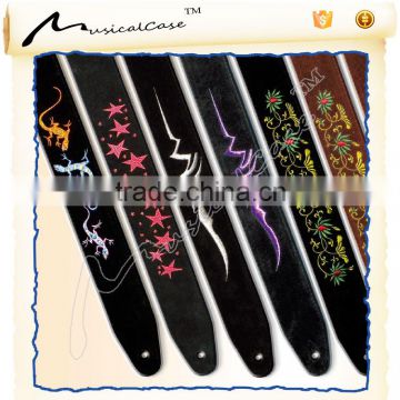 Most popular durable special design real leather guitar strap