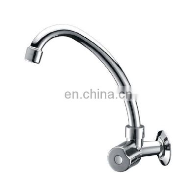 YUYAO GAOBAO  Hot sale deck mount brass cold water slow open pedal kitchen faucet