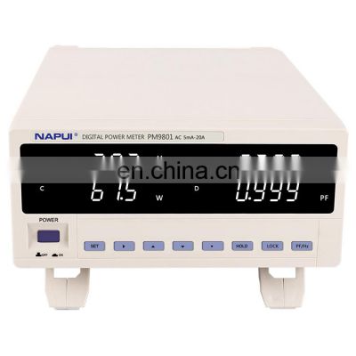 PM9801 AC digital electric power meter and power analyzer