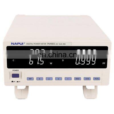 LED display single phase multifunction power meter