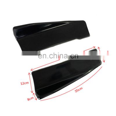 Honghang Auto Parts Directly Sell Universal Wrap Angle, Car Rear Bumper Lip Diffuser Splitter Rear Corner Type C For All Cars
