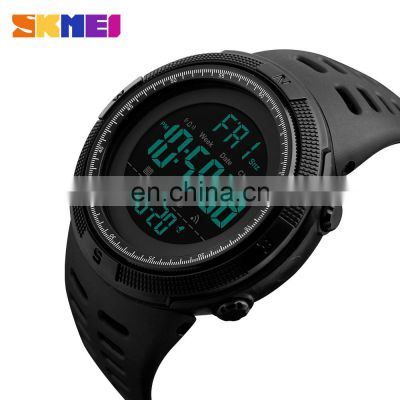 SKMEI 1251 Men Digital Wristwatch Hot Sale Multifunctional Men Sport Watch 12/24 Hour LED Digital 50M Waterproof Watches
