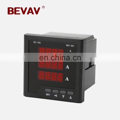 BEVAV 4 key three-phase current meter ,with led panel