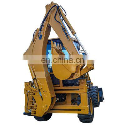 Made in China  backhoe loader dubai small garden tractor loader backhoe