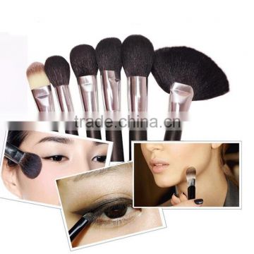 2016 hot sale easy to carry powder brush set for 24 Piece