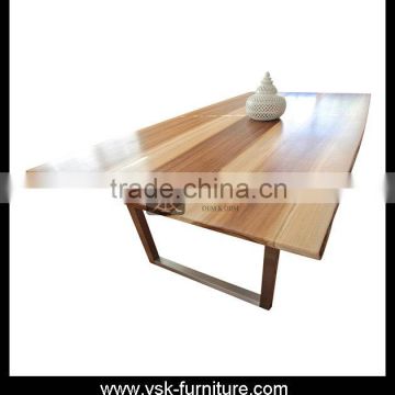 DT-028 Home Furniture Long 8 Seater Wood Dining Table