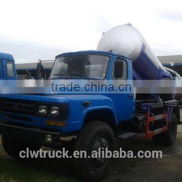 2015 hot sale Dongfeng 5000L sewage vacuum suction truck supplier