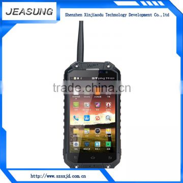 Quad core android 4.4.2 china smartphone walkie talkie 5km 3G cellphone