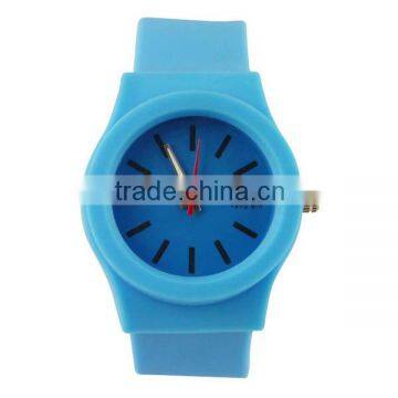 Hot selling silicon comfortable wear watch made in china factory