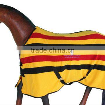 Suede Fleece Rug Yellow/Red/Black