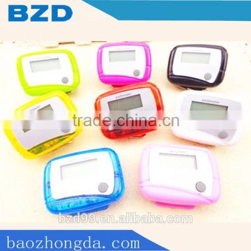 Cheap Wholesale Portable Sports Step Counter Walking Style Pedometer for Kids/Aged/men/women /Pedoeter OEM/ODM Manufacturer