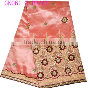 GK061-2 2015 wholeslae african george fabric/Elegant George silk wrappers