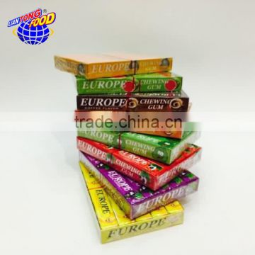 Europe chewing gum