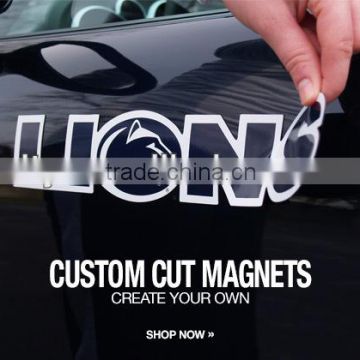 custom promotional personalized bumper magnet sticker(M-C188)