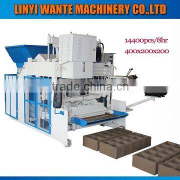 WT10-15 block machine in italy portable concrete block making machine