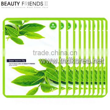 Beauty Friends II Green Tea Essence Mask Sheet