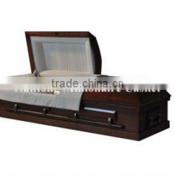 wood veneer casket