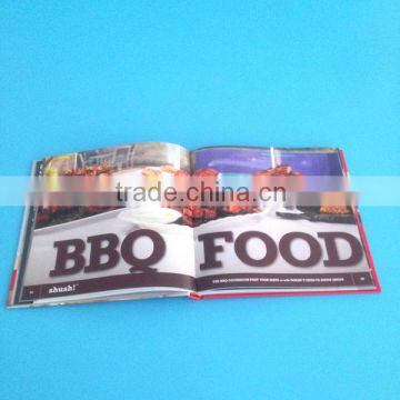 China Print smooth cook book with lowest price