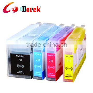 empty for HP 711 CZ133A CZ130A CZ131A CZ132A ink for HP DesignJet T120 T520