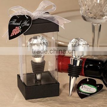 Vineyard Collection Crystal Ball Design Wine Stoppers