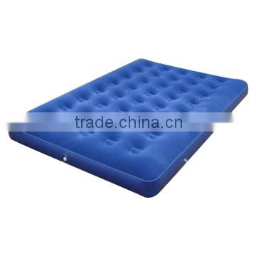 fashional high quality pink/blue clore pvc inflatable water mattress