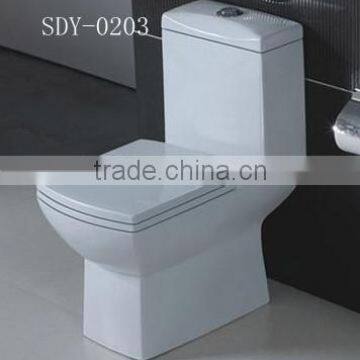 Bathroom toilet bowl siphonic one piece ceramic wc toilet sanitary ware toilet                        
                                                Quality Choice