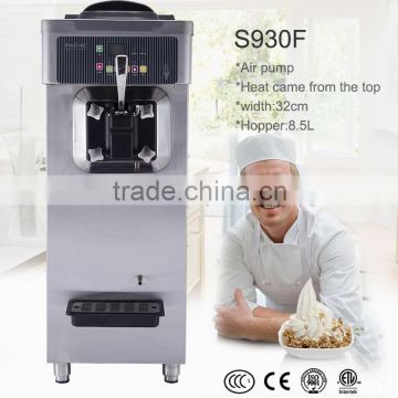 S930F CE ETL air pump small size ice cream machine italy