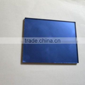 3-8mm Dark blue mirror Tinted /colored mirror manufacturer with CE