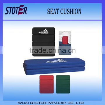 Cheap promotion Outdoor foldable stadium seat cushion